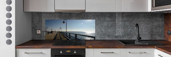 Dekoračný panel sklo Mólo Gdyňa