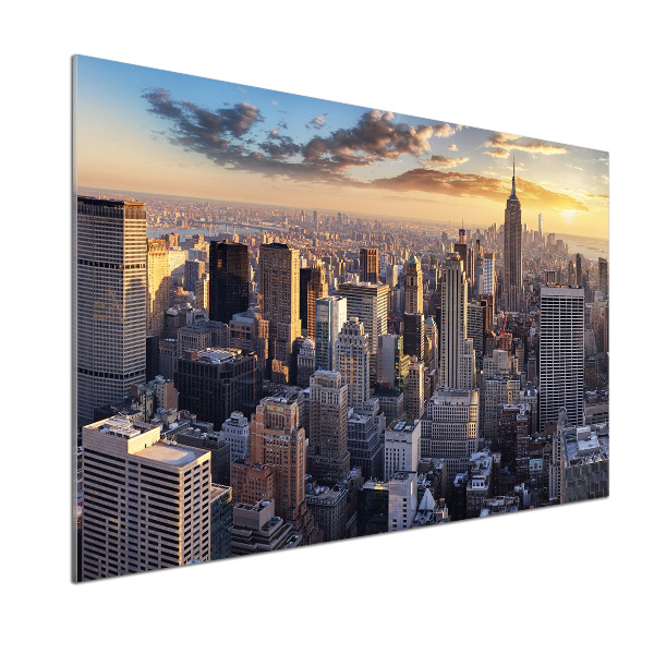 Panel lacobel New York vtáčie pohľad