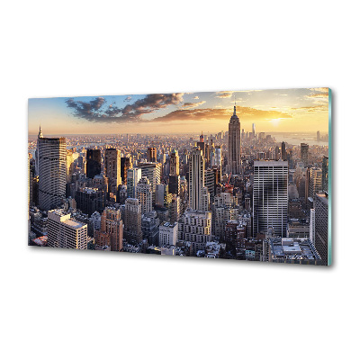 Panel lacobel New York vtáčie pohľad