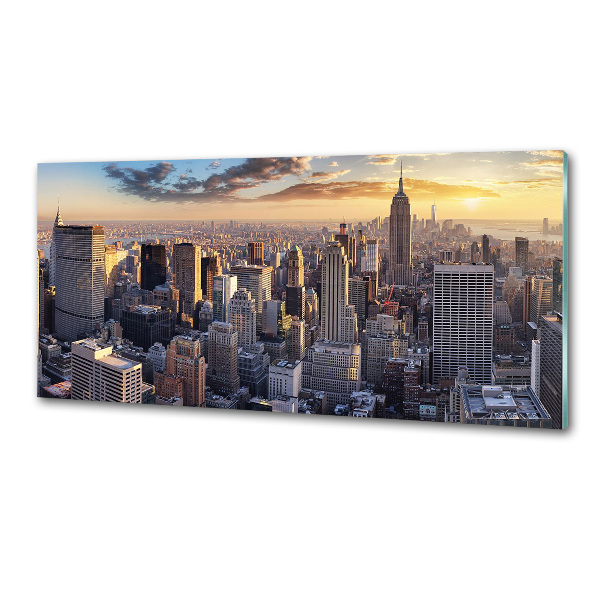 Panel lacobel New York vtáčie pohľad