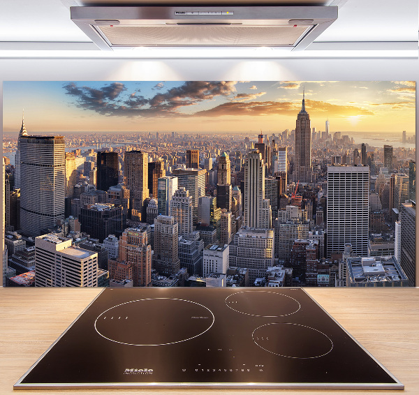 Panel lacobel New York vtáčie pohľad