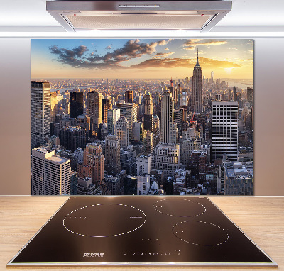 Panel lacobel New York vtáčie pohľad