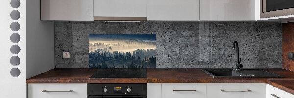 Panel do kuchyne Hmla nad lesom