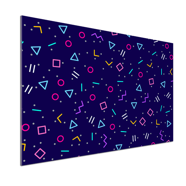 Panel do kuchyne Geometrické pozadie
