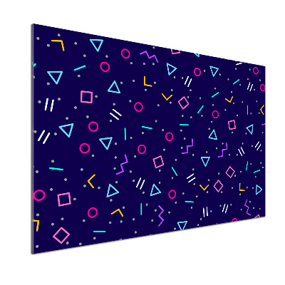 Panel do kuchyne Geometrické pozadie