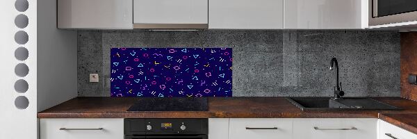 Panel do kuchyne Geometrické pozadie