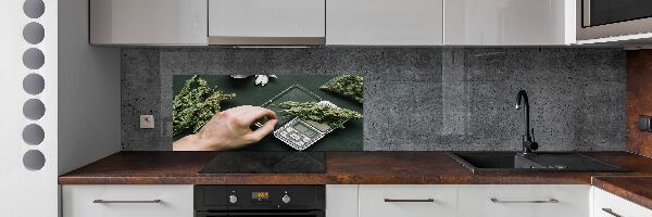 Panel do kuchyne Marihuana