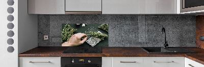 Panel do kuchyne Marihuana