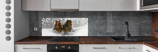 Sklenený panel do kuchyne Kulig