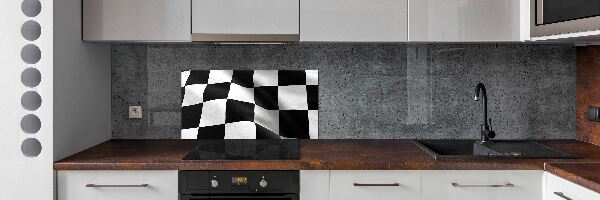 Dekoračný panel sklo Cieľová vlajka