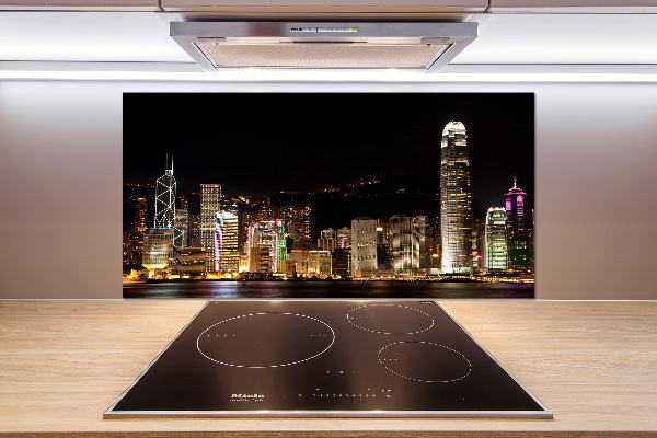 Panel do kuchyne Nočný Hongkong