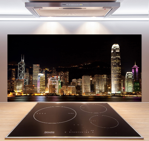 Panel do kuchyne Nočný Hongkong