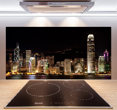 Panel do kuchyne Nočný Hongkong