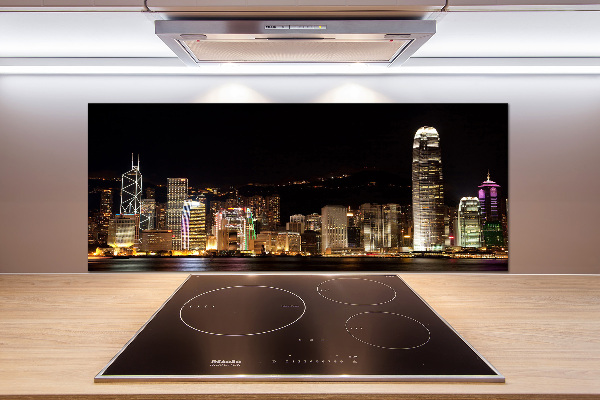Panel do kuchyne Nočný Hongkong