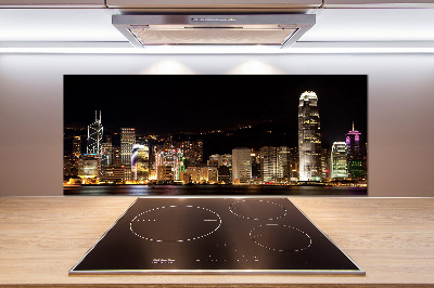 Panel do kuchyne Nočný Hongkong