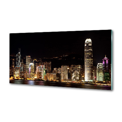 Panel do kuchyne Nočný Hongkong
