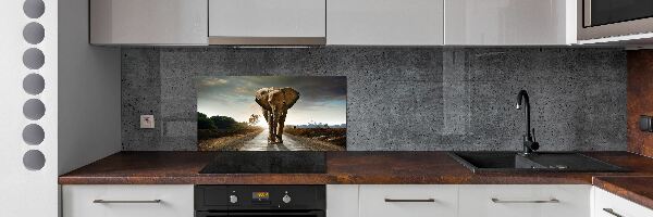 Panel do kuchyne Slun na prechádzke