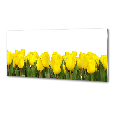Panel do kuchyne Žlté tulipány