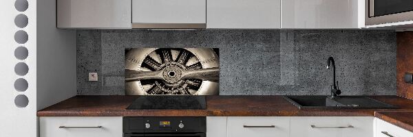 Panel do kuchyne Motor lietadla