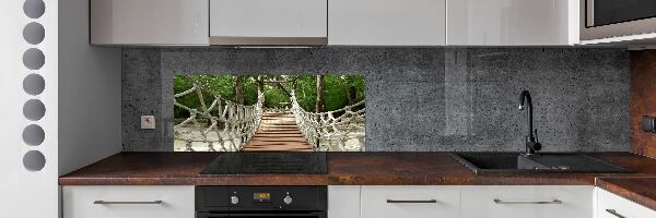 Dekoračný panel sklo Lanový most