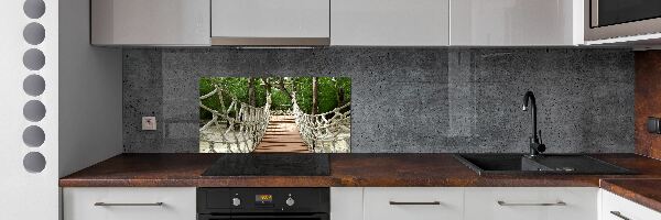 Dekoračný panel sklo Lanový most