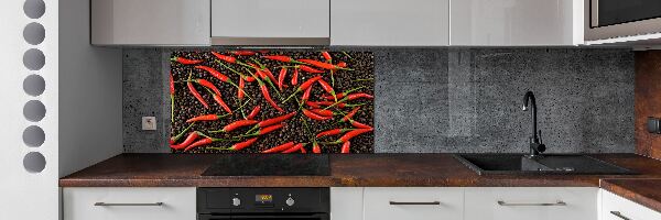 Panel do kuchyne Chilli papričky