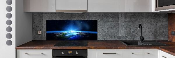 Panel do kuchyne Planéta Zem