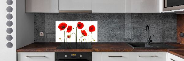 Sklenený panel do kuchyne Maky
