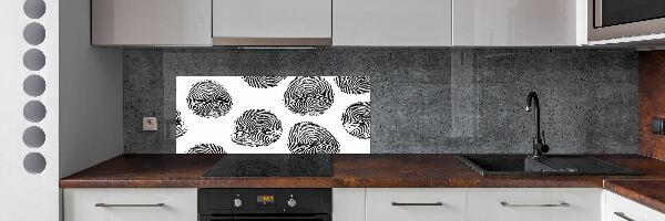 Panel do kuchyne Odtlačky prstov