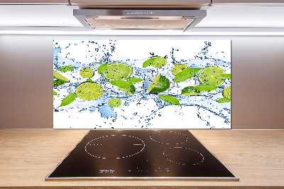 Panel do kuchyne Limetky a voda