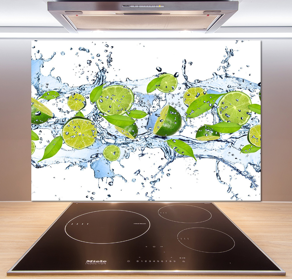 Panel do kuchyne Limetky a voda