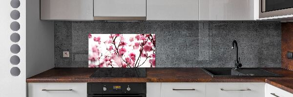 Dekoračný panel sklo Kvet slivky