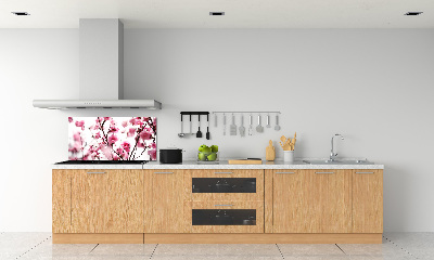 Dekoračný panel sklo Kvet slivky