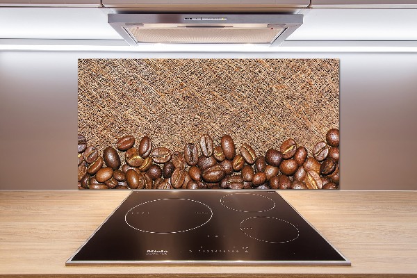 Dekoračný panel sklo Zrnká kávy
