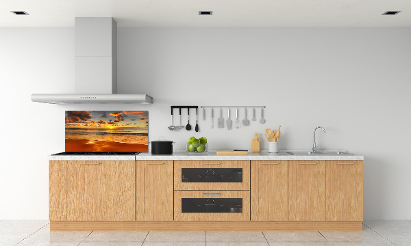 Panel lacobel Západ slnka pláž