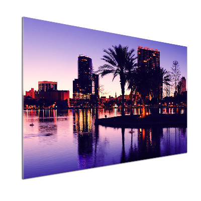 Dekoračný panel sklo Orlando USA