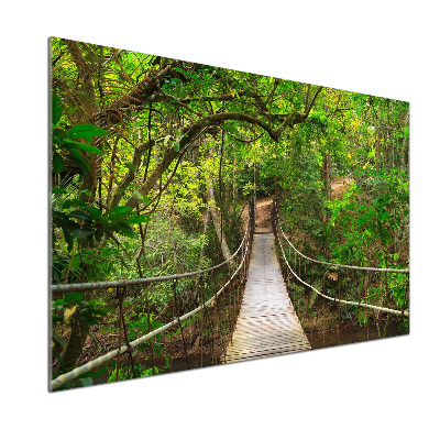 Dekoračný panel sklo Lanový most