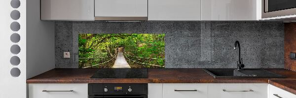 Dekoračný panel sklo Lanový most