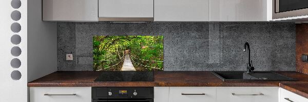 Dekoračný panel sklo Lanový most