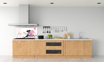 Sklenený panel do kuchyne Veštica
