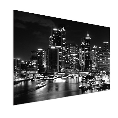 Dekoračný panel sklo Sydney noc