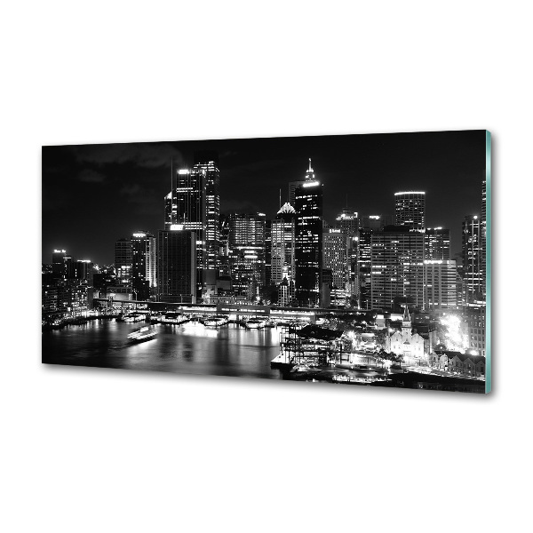 Dekoračný panel sklo Sydney noc