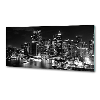 Dekoračný panel sklo Sydney noc
