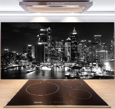 Dekoračný panel sklo Sydney noc
