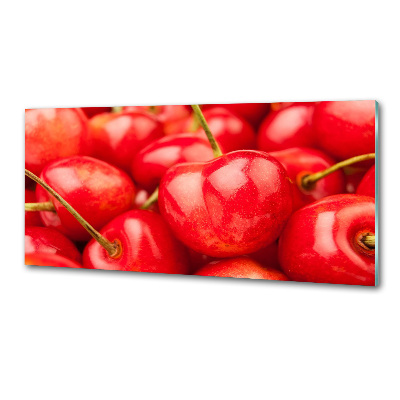 Sklenený panel do kuchyne Višňa