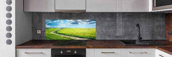 Panel do kuchyne Chodník na lúke