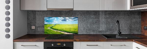 Panel do kuchyne Chodník na lúke