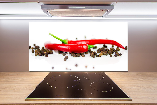 Panel do kuchyne Chilli a korenie