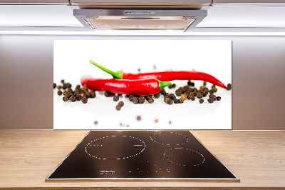 Panel do kuchyne Chilli a korenie