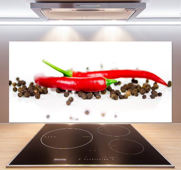 Panel do kuchyne Chilli a korenie